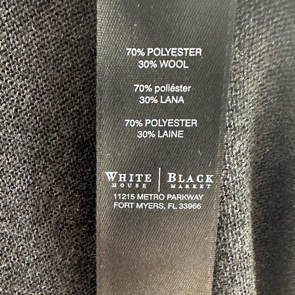 White House Black Market Long Grey Cardigan in Size Small - Picture 4 of 5